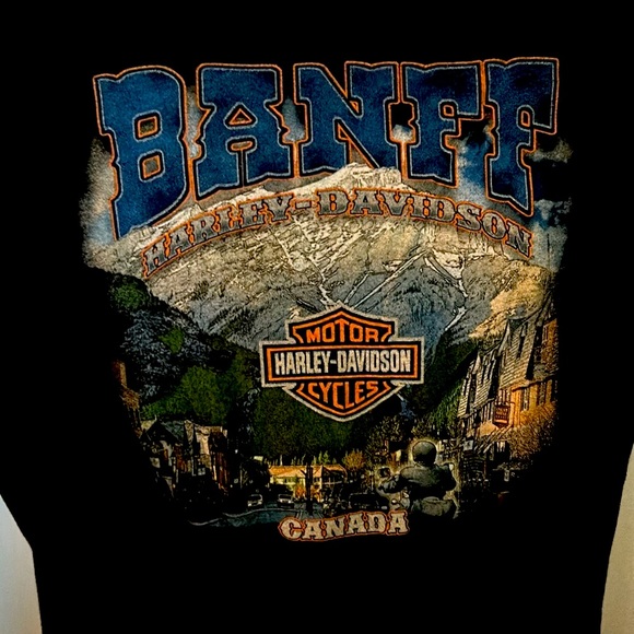 WOMANS HARLEY DAVIDSON LONG SLEEVE THUMB HOLE SHIRT - Picture 2 of 5